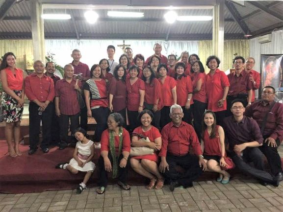 Koor malam Natal 2015 di Gereja St Bernadet Pinang--_1